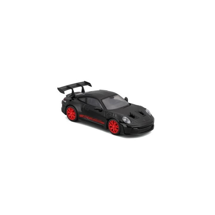 Bburago - RACE, Porsche 911 GT3 RS v dekorativním boxu, černá, 1:43