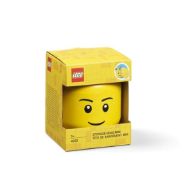 LEGO úložná hlava (mini) - chlapec
