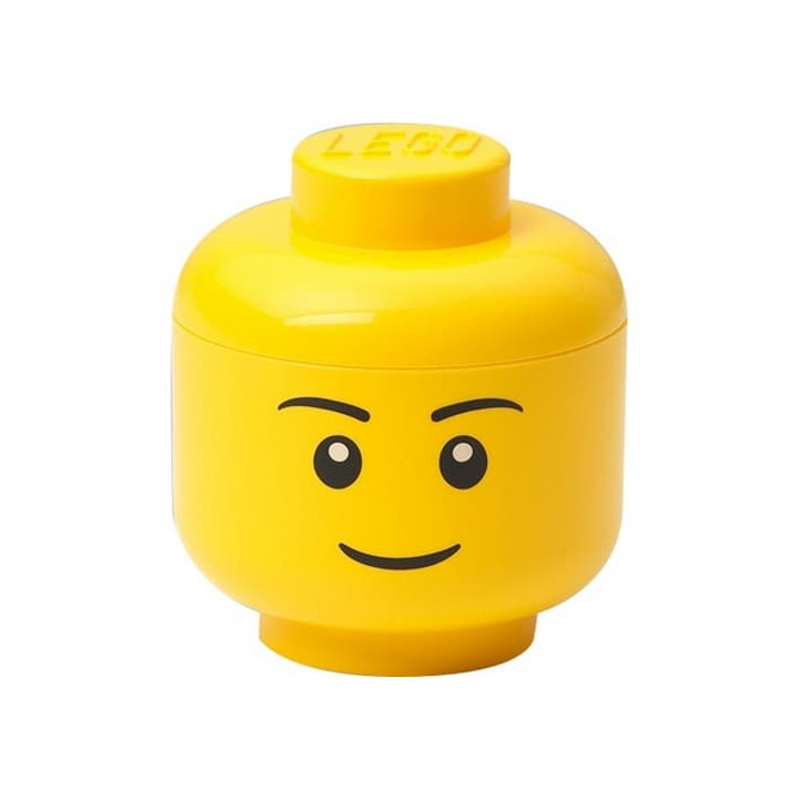 LEGO úložná hlava (mini) - chlapec