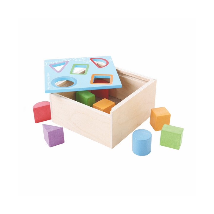 Bigjigs Toys Vkládací krabička s tvary