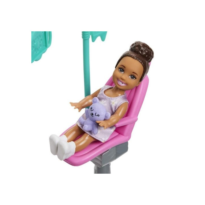 Barbie herní set povolání - zubařka blondýnka