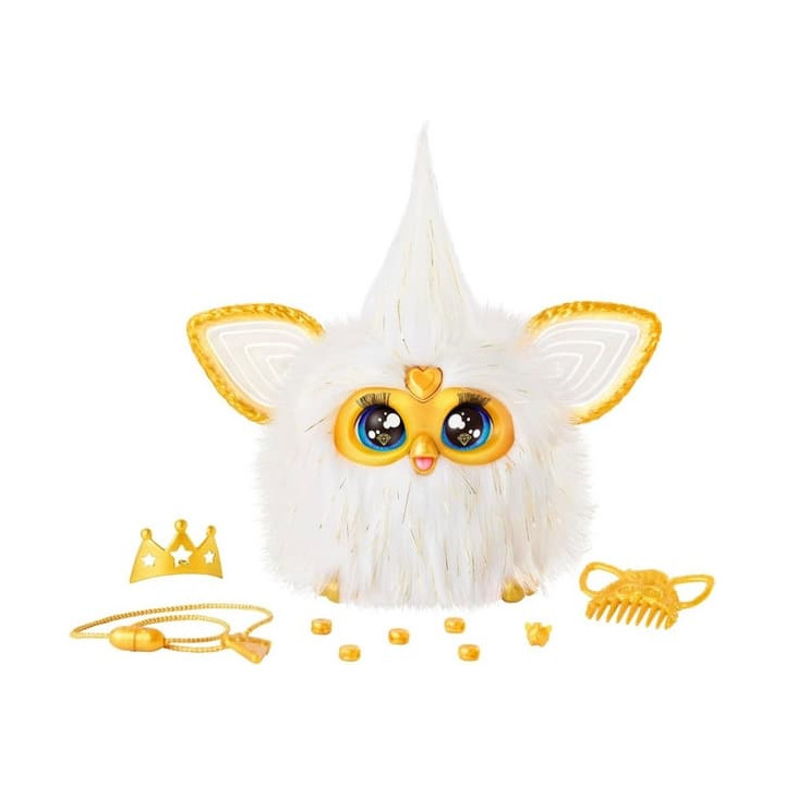 Plyšový interaktivní Furby Gold Glam CZ