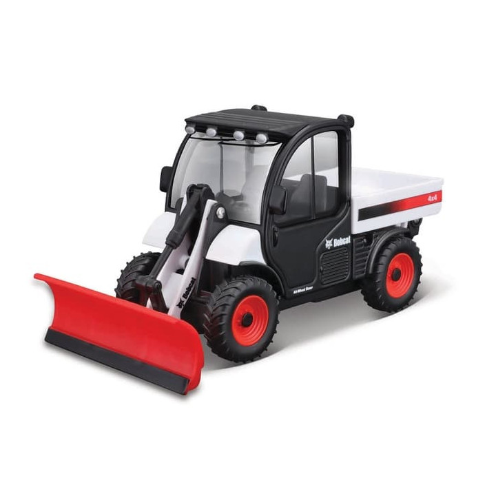 Bburago - FARMLAND, Bobcat Toolcat se sněhovou radlicí, 10 cm
