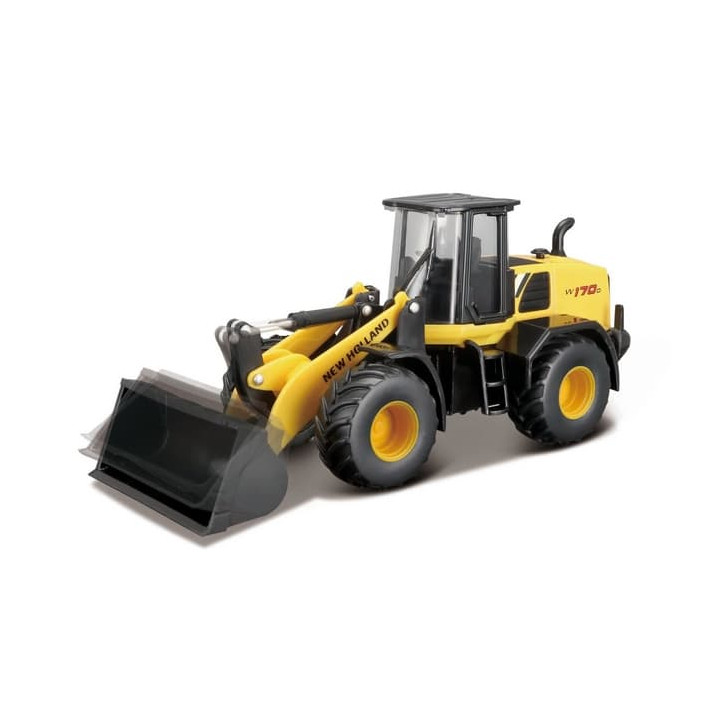 Bburago - Construction, New Holland W170D - Kolový nakladač, 1:50