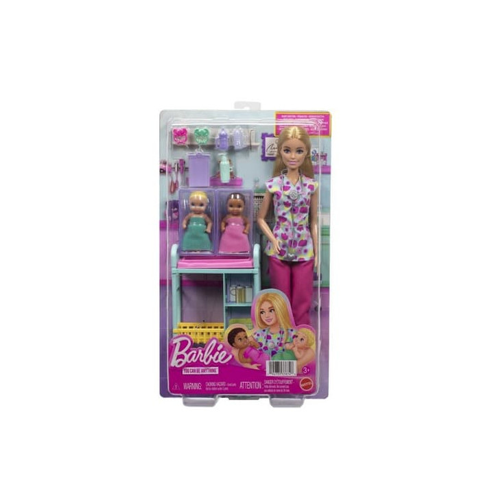 Barbie herní set povolání pediatrička