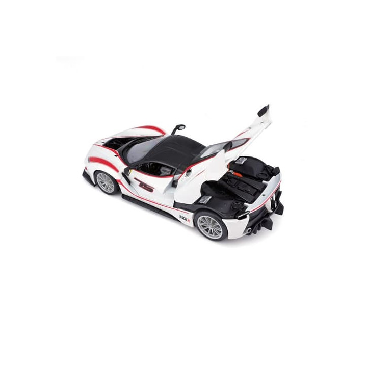 Bburago - RACING, Ferrari FXX K, bílá, 1:24