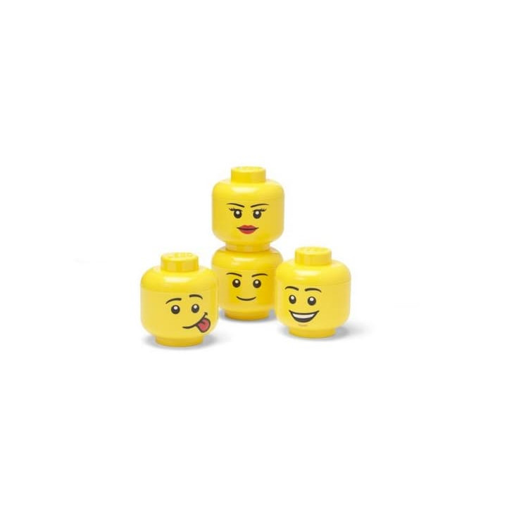 LEGO úložná hlava (mini) Multi-pack 4 ks - NEW