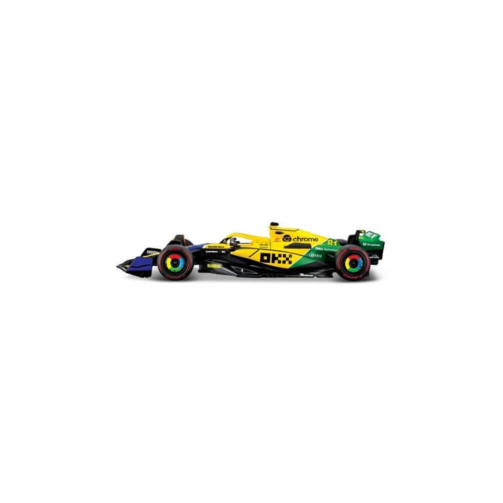 Bburago - RACE Formule F1, Team McLaren MCL38 (2024) Senna Edition,  81 Oscar Piastri, 1:43