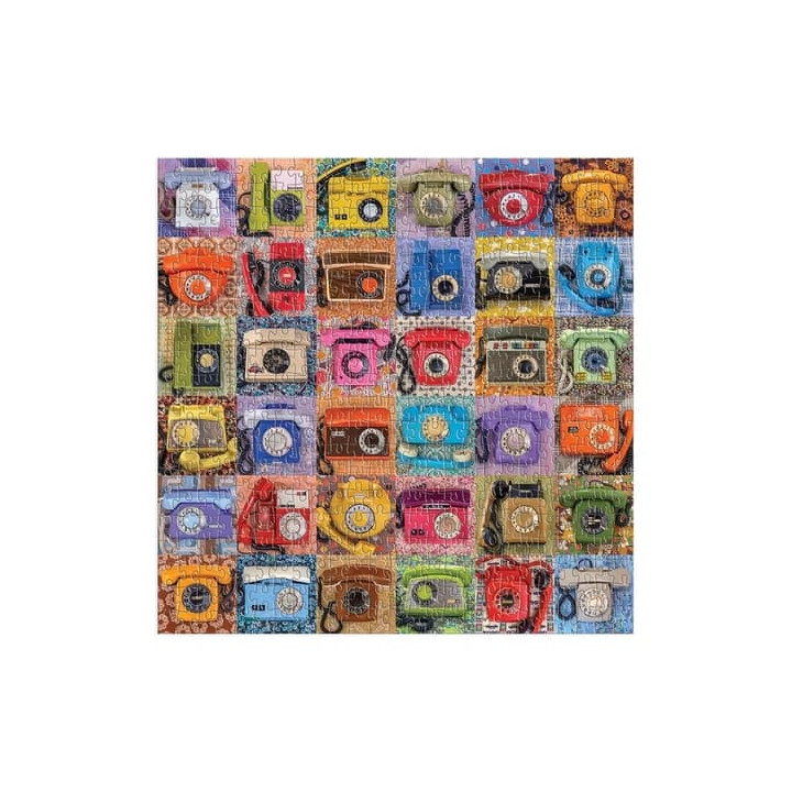 Galison Puzzle Troy Litten Eastern Bloc Telephones 500 dílků