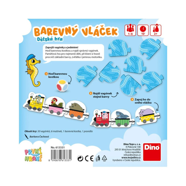 Dino První hraní: Barevný vláček