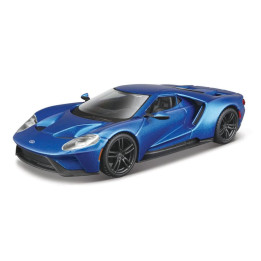 Bburago - Auta HOBBY, 2017 Ford GT, modrá metalíza, 1:32
