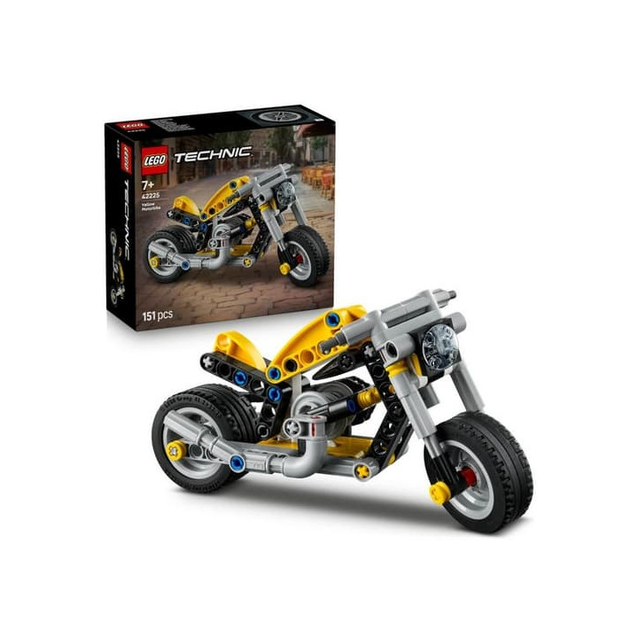 LEGO® TECHNIC 42225 Žlutá motorka