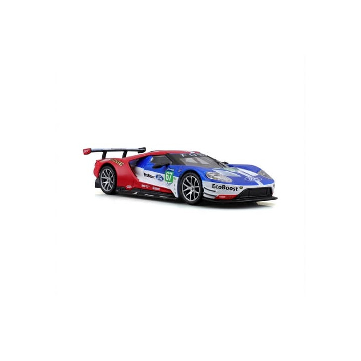 Bburago - RACE, 2017 Ford GT, modro-červená, 1:32