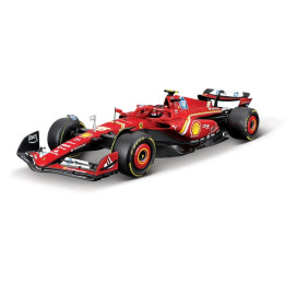 Bburago - FORMULA RACING, F1 Ferrari Scuderia SF-24 (2024),  55 Carlos Sainz, 1:18