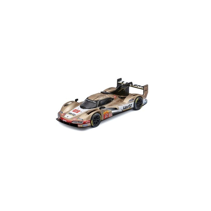 Bburago - RACE, Porsche 963 v dekorativním boxu, zlatá, 1:43