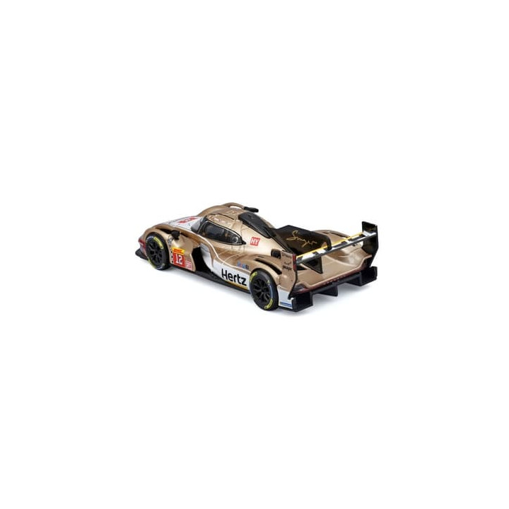 Bburago - RACE, Porsche 963 v dekorativním boxu, zlatá, 1:43