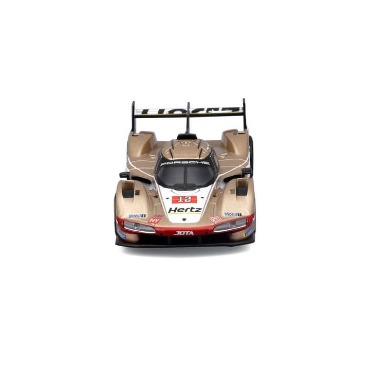 Bburago - RACE, Porsche 963 v dekorativním boxu, zlatá, 1:43