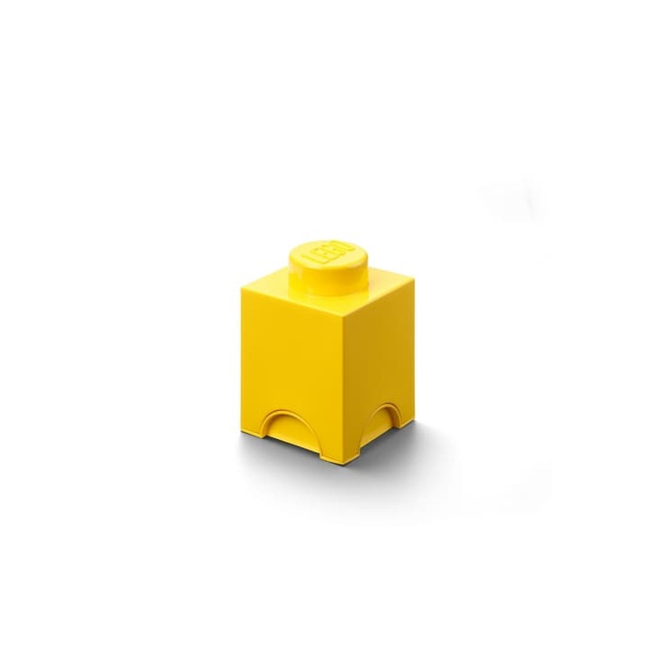 LEGO úložný box 1 - žlutá