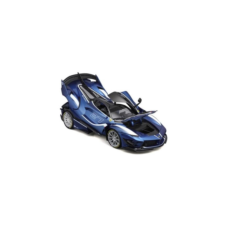 Bburago - RACE+PLAY,Ferrari FXX-K EVO, modrá, 1:18
