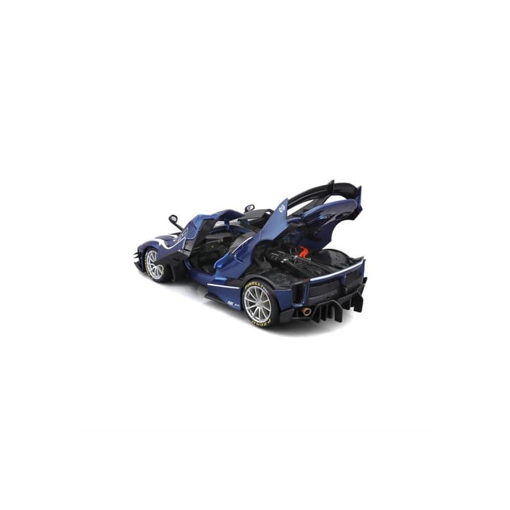 Bburago - RACE+PLAY,Ferrari FXX-K EVO, modrá, 1:18