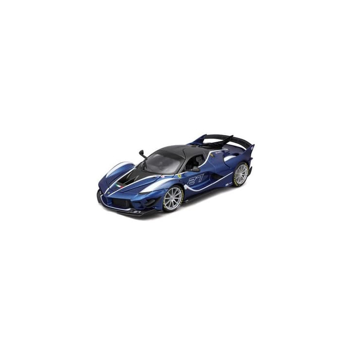 Bburago - RACE+PLAY,Ferrari FXX-K EVO, modrá, 1:18