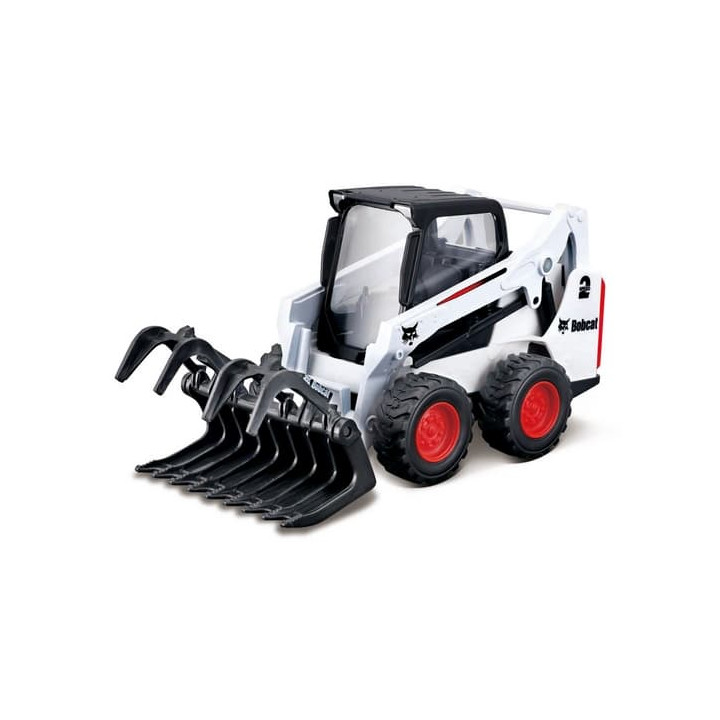Bburago - FARMLAND, Bobcat nakladač s drapákem, 10 cm