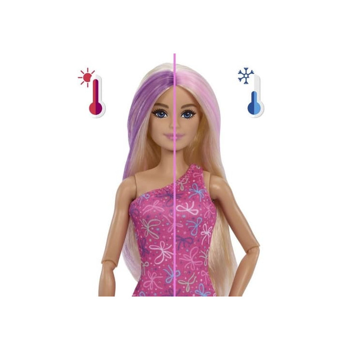 Barbie Party reveal - Barbie se skluzavkou herní set