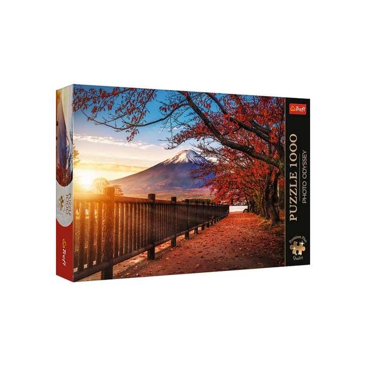 Puzzle Premium Plus - Photo Odyssey: Hora Fuji, Japonsko 1000 dílků 68,3x48cm v krabici 40x27x6cm