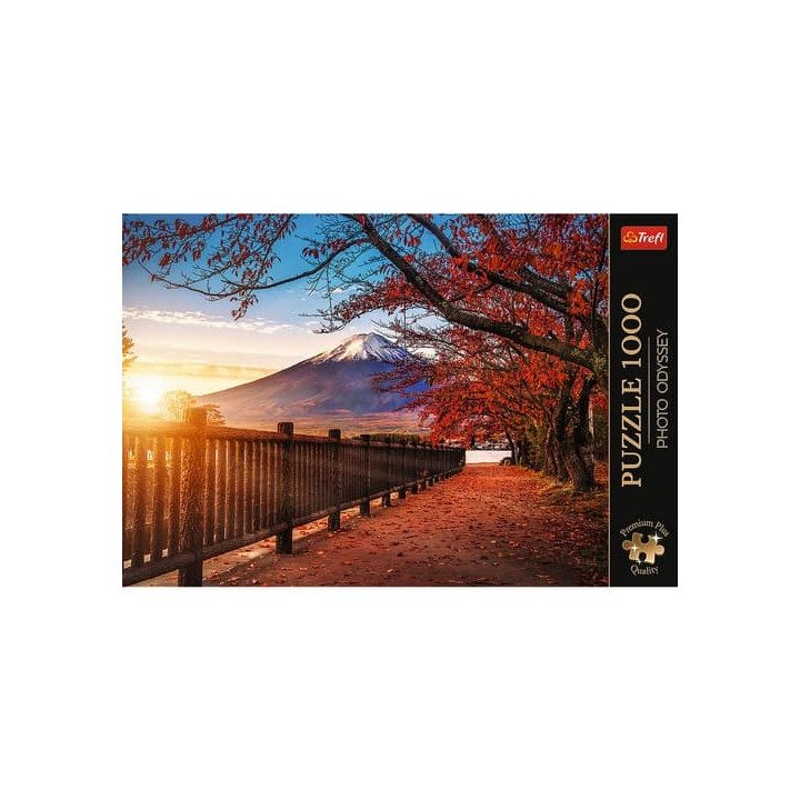 Puzzle Premium Plus - Photo Odyssey: Hora Fuji, Japonsko 1000 dílků 68,3x48cm v krabici 40x27x6cm