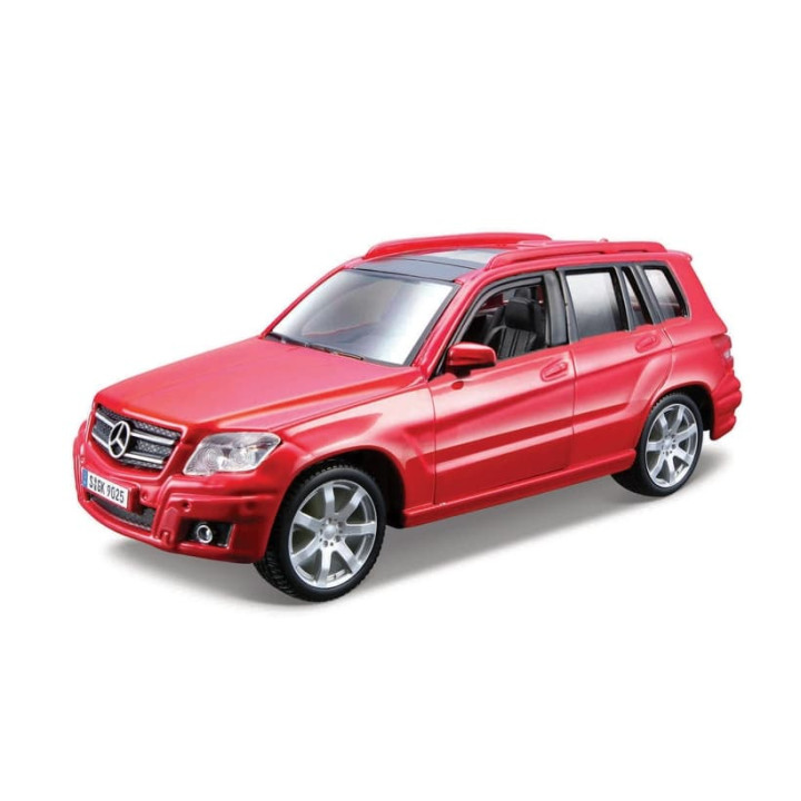 Bburago - Auta HOBBY, Mercedes-Benz GLK-Class, červená, 1:32