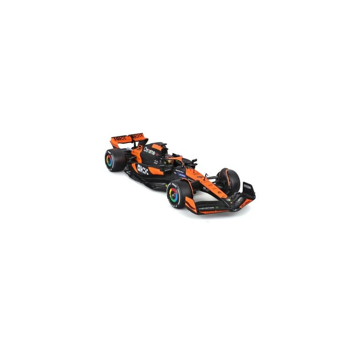 Bburago - RACE Formule F1 v dekorativním boxu, McLaren Team MCL38 (2024), 81  Oscar Piastr, 1:24