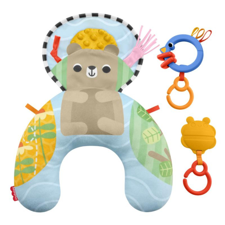 Fisher Price Polštářek pod bříško medvídek