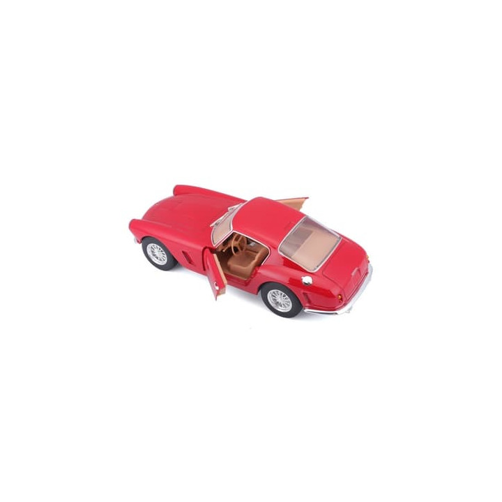 Bburago - RACE+PLAY, Ferrari 250 GT Berlinetta Passo Corto, červená, 1:24
