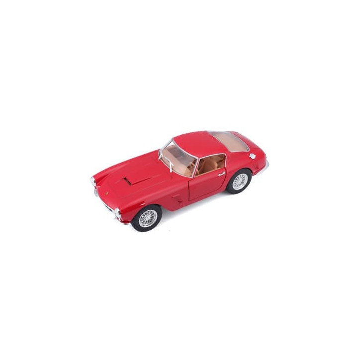 Bburago - RACE+PLAY, Ferrari 250 GT Berlinetta Passo Corto, červená, 1:24
