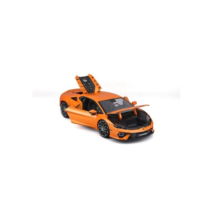 Bburago - Auta HOBBY, Lamborghini Temerario, oranžová, 1:18