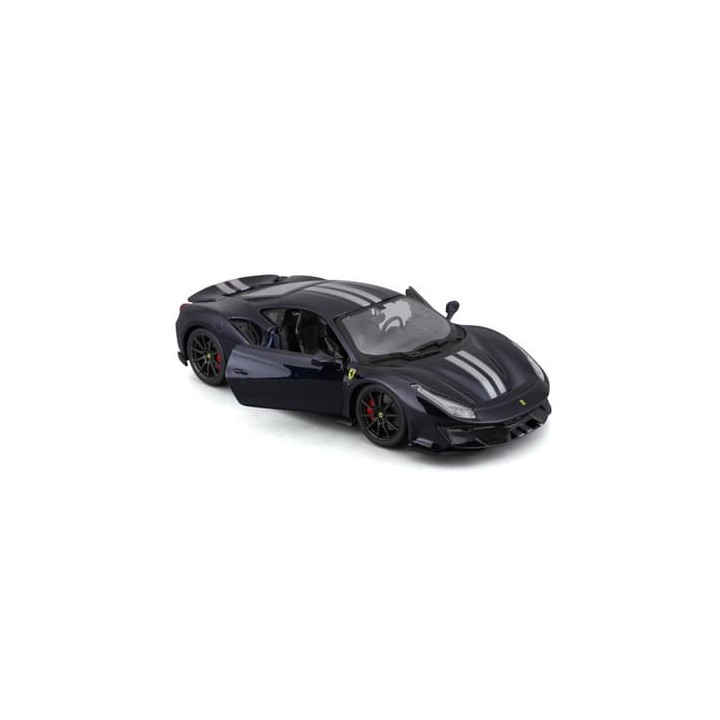 Bburago - RACE+PLAY, Ferrari 488 Pista, tmavě modrá, 1:24
