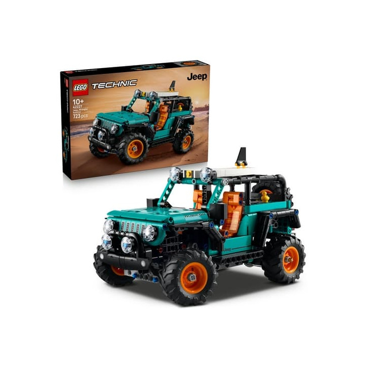 Lego Technic 42227 Autíčko SUV Jeep® Wrangler Rubicon