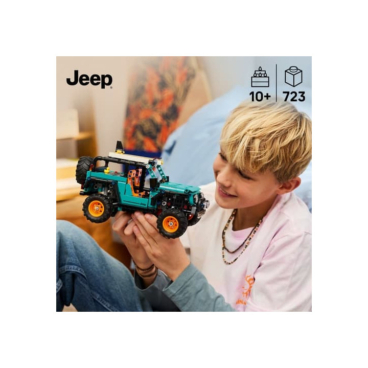 Lego Technic 42227 Autíčko SUV Jeep® Wrangler Rubicon