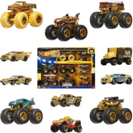 Set angličáků a trucků Hot Wheels 50. výročí