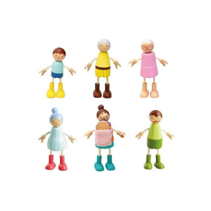 2Kids Toys Panenky do domečku Rodina