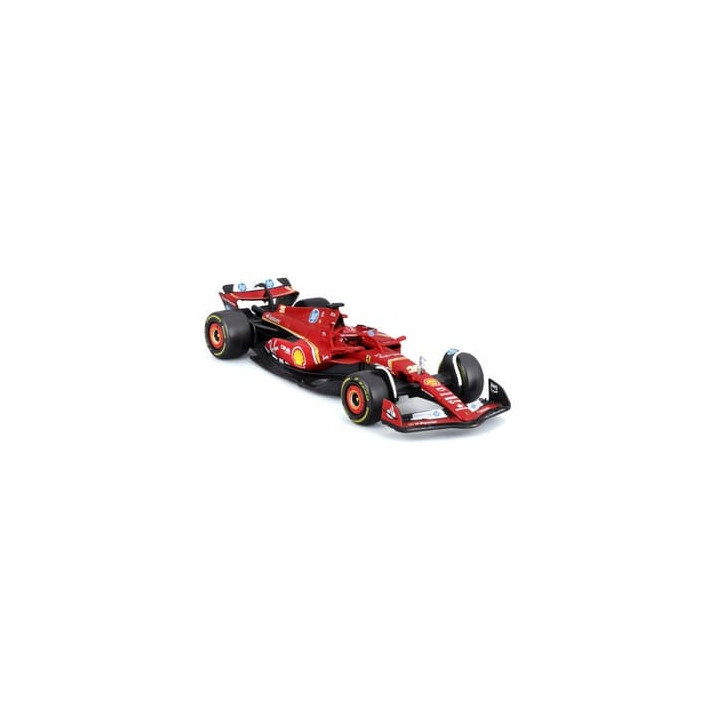 Bburago - RACE Formule F1 v dekorativním boxu, Ferrari SF-24 (2024),  16 Charles Leclerc, 1:43