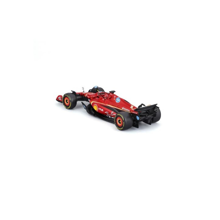 Bburago - RACE Formule F1 v dekorativním boxu, Ferrari SF-24 (2024),  16 Charles Leclerc, 1:43