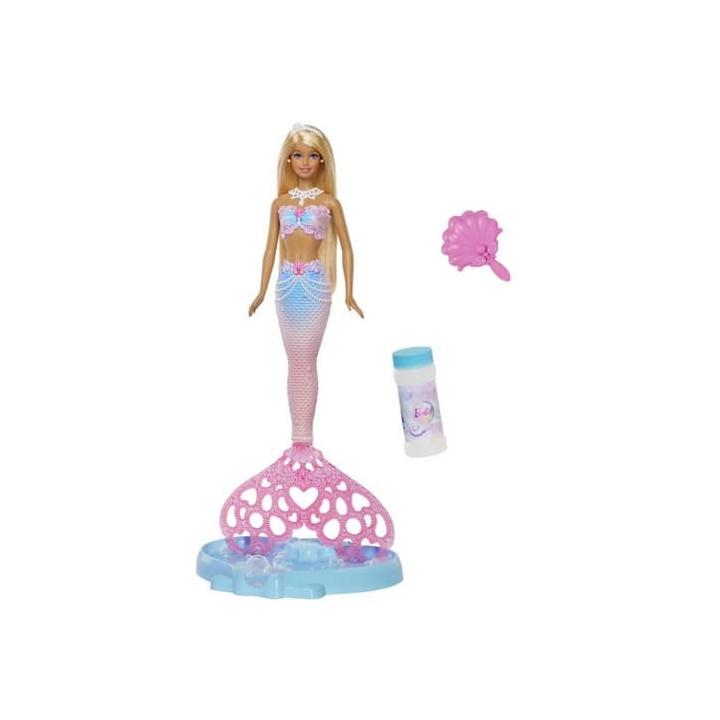 Barbie mořská panna s bublinkovou ploutví