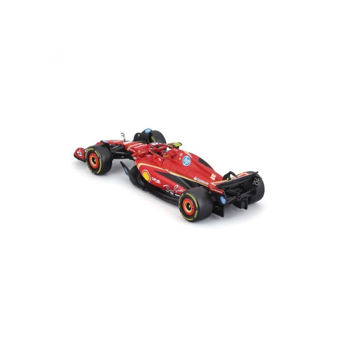 Bburago - RACE Formule F1 v dekorativním boxu, Ferrari SF-24 (2024),   55 Carlos Sainz, 1:43