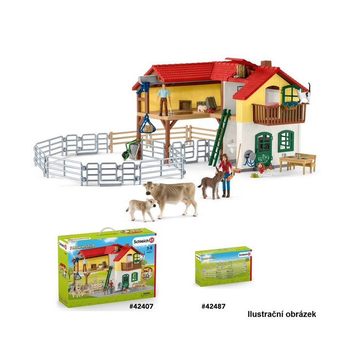 Schleich 42487 Ohrada na pastvinu