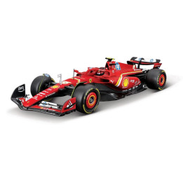 Bburago - RACING MODEL KIT, Formule Ferrari SF24 (2024),  55 Carlos Sainz, 1:24