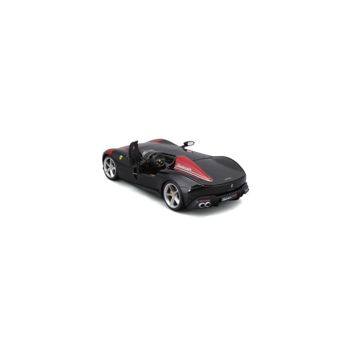 Bburago - RACE+PLAY, Ferrari Monza SP1, černá, 1:24