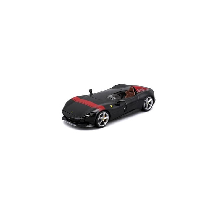 Bburago - RACE+PLAY, Ferrari Monza SP1, černá, 1:24
