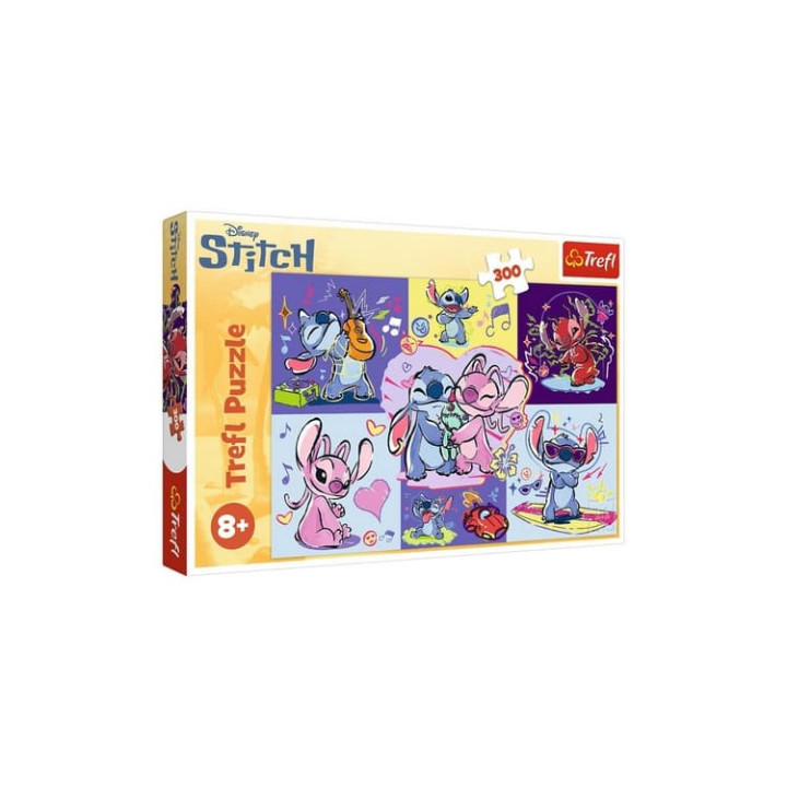Puzzle Lilo&Stitch - Bláznivý Stitch 300 dílků