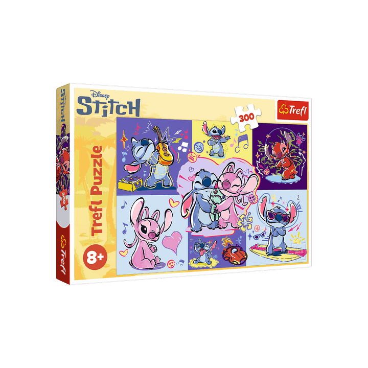 Puzzle Lilo&Stitch - Bláznivý Stitch 300 dílků